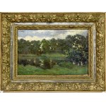 Henryk PIĄTKOWSKI (1853-1932), Summer Landscape, ca. 1923