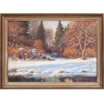 Adam PEŁCZYŃSKI (1865-1926), Winter Landscape