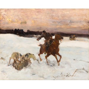 Alfred WIERUSZ-KOWALSKI (1849 - 1915), Ratunek, po 1900
