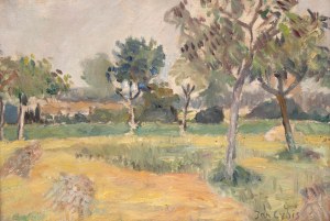 Jan CYBIS (1897-1972), Owocowe drzewka, 1946