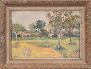 Jan CYBIS (1897-1972), Owocowe drzewka, 1946