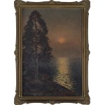 Wiktor KORECKI (1890-1980), Landscape with a View of the Sea