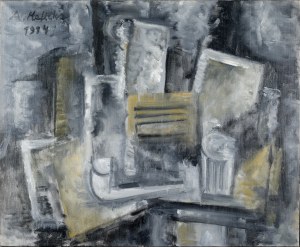 Alicja HALICKA (1889-1974), Still life with pipe