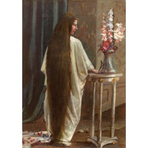Zygmunt MENKES (1896-1986), Ritratto di Sophie Reiss, 1917