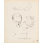 Eugene ZAK (1887-1926), Sketches of a man