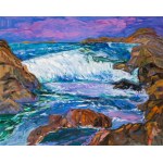 Jan SZANCENBACH (1928 - 1998), Wave from the series "Smögen", 1997