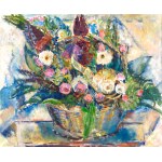 Teresa WALLIS-JONIAK (ur. 1926), Kwiaty, 2003