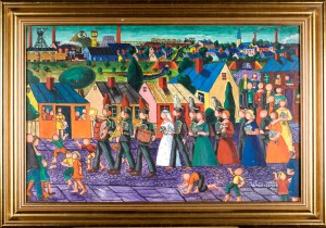 Paweł WRÓBEL (1913-1984), Ślub, 1982
