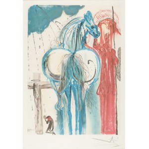 Salvador DALI (1904-1989), Chaval Dalinean Stovkař, 1972 (ze suity Dalinean Horses)