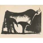 Pablo PICASSO (1881-1973), Le taureau noir, 1947