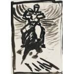 Ludwik MACIĄG (1920-2007), Soldier on a speeding horse