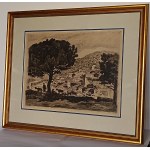 Jean PESKÉ (Jan Miroslaw PESZKE) (1870 Golta - 1949 Le Mans), View of Bormes.