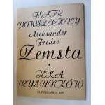 Czeczot, Dudzinski, Kobylinski, Krauze, Lipinski, Miklaszewski, Milczko, Stanny, Starowieyski, Tomaszewski, Wisniewski, Zahorski, TEKA RYSUNKÓW TEATR POWSZECHNY ALEKSANDER FREDRO ZEMSTA, Warsaw 1978, 13 drawings