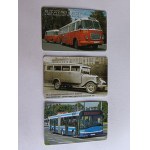 SET OF 3 MONTHLY TICKETS, KRAKOW 2007