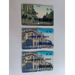 SET OF MONTHLY TICKETS, RZESZOW, 1999, 2001