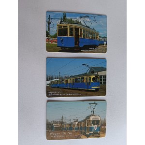 SET OF 3 MONTHLY TICKETS, KRAKOW 2006