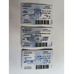 SET OF 3 MONTHLY TICKETS, KRAKOW 2006
