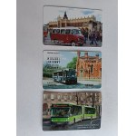 SET OF 3 MONTHLY TICKETS, KRAKOW 2007