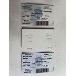 SET OF 3 MONTHLY TICKETS, KRAKOW 2007