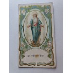 PICTURE OF THE HOLY MARY KRAKOW 1897 R KS GAWRONSKI