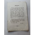 PICTURE LEŻAJSK MIRACULOUS MOTHER OF GOD CHURCH OF THE BERNARDINES IN LEŻAJSK 1846 RPIUS IX