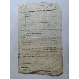 LVIV PERMITTING COMPULSORY ESTABLISHMENT OF A LIEN 1925