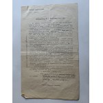 LVIV STATEMENT AND POWER OF ATTORNEY FIRE INSURANCE 1920S