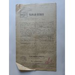 LVIV CALL FOR PAYMENT, KRÓLIKIEWICZ 1921, STAMP