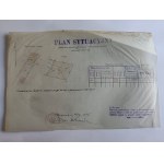 BRZOZÓW LOCATION PLAN, FLORKIEWICZ, 1945