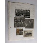 SET OF 12 PHOTOS ON CARD FROM OLD ALBUM, SOLDIERS, ARMY, STAMMSCHWADRON, FELSINGER, GARTNER, WOKOUN, OBERLAUSITZ, KARSBAD, 1942, 1943, UPPER LUSATIA