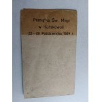 PICTURE OF KOŃSKOWOLA MEMENTO ST MISYA 1924