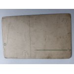 ART POSTCARD, EYE SPEECH EYES HEART HORSESHOE, EYE COLORS, SLIGHTLY DAMAGED