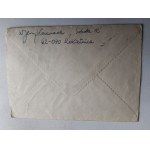 ENVELOPE STAMP STAMP PRL CENSORSHIP JEWISH GNIEZNO