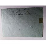 ENVELOPE STAMP STAMP PRL CENSORSHIP POZNAŃ CLUB POLONICA