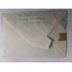ENVELOPE STAMP STAMP PRL CENSORSHIP POZNAŃ