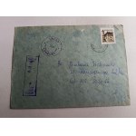 ENVELOPE STAMP STAMP PRL CENSORSHIP POZNAŃ
