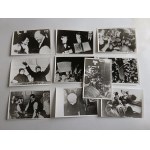 SET OF 10 PHOTOS OF NSZZ SOLIDARITY LECH WALESA