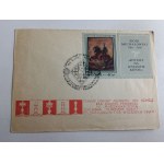 ENVELOPE, STAMP, STAMP CHESS OLYMPICS 1969 R MICKIEWICZ MICHALOWSKI STAMP
