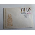 ENVELOPE, STAMP, STAMP POLISH FOLK MUSICAL INSTRUMENTS