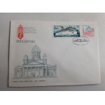 ENVELOPE, STAMP, STAMP POLISH BALTIC SHIPPING HELSINKI SHIP 1986