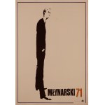 designed by Jerzy DUDA-GRACZ (1941-2004), Młynarski, 1971. poster advertising a series of concerts organized by Stołeczna Estrada.