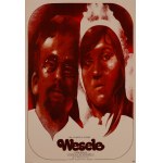 proj. Waldemar ŚWIERZY (b. 1931), Wedding, 1970. movie poster.