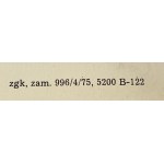 proj. Jerzy FLISAK (1930-2008), This Dear Victor, 1975