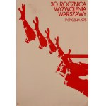 proj. Rafał OLBIŃSKI (b. 1943), 30th Anniversary of the Liberation of Warsaw, 1975
