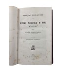 BORKOWSKI Karol - Pamiętnik historyczny o wyprawie partzanckiej do Polski w roku 1833 , Leipzig 1863, F.A. Brockhaus [Library of Polish Writers].