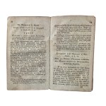 DĄBROWSKI Jan Kanty - Ewanjelie i epistoły z krótkim onychże wykładem przez pewnego kapłana Diecezyi Chełmińskiey, w Warszawie w Drukarni XX Missyonarzów 1821