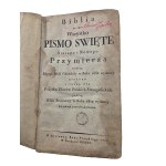 [Biblia Gdańska] Biblia to wszystko Pismo Święte Starego i Nowego Przymierza według edycyi Biblii Gdańskiey w roku 1632 wydaney, Królewiec 1823, w drukarni DEGEN