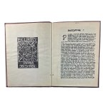 [BIBLE '81] ORWELL George - Animal Farm, WPROST Poznań 1981, blotter, second circulation, underground edition, RARE!