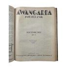 Czasopismo AWANGARDA miesięcznik młodych , zestaw 3 roczników [1930,1932,1933], BARDZO RZADKIE