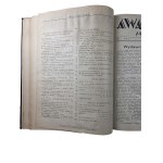 Czasopismo AWANGARDA miesięcznik młodych , zestaw 3 roczników [1930,1932,1933], BARDZO RZADKIE